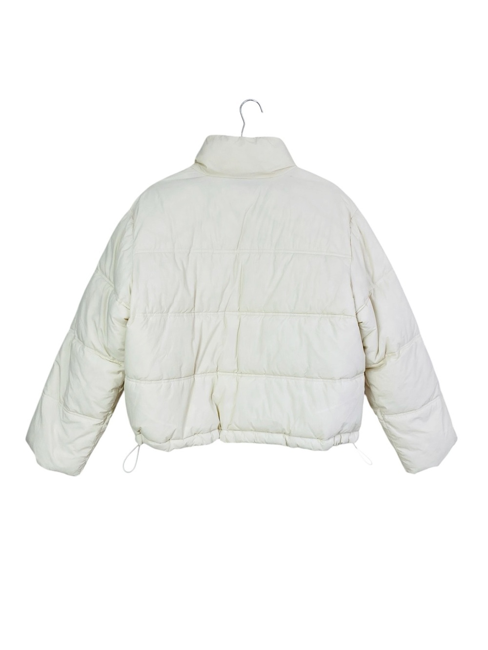 Old Navy Cream Puffer Jacket Size L - Picture 4 of 7
